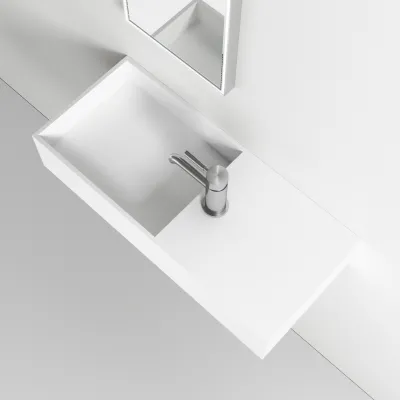 Kubo Inside 75L - 75x32,5 Handfat till vänster, Mathvid SolidTec®