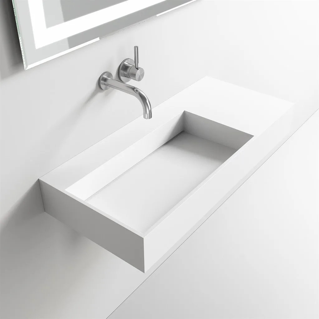 Kubo Inside 90L - Handfat, mattvitt SolidTec®