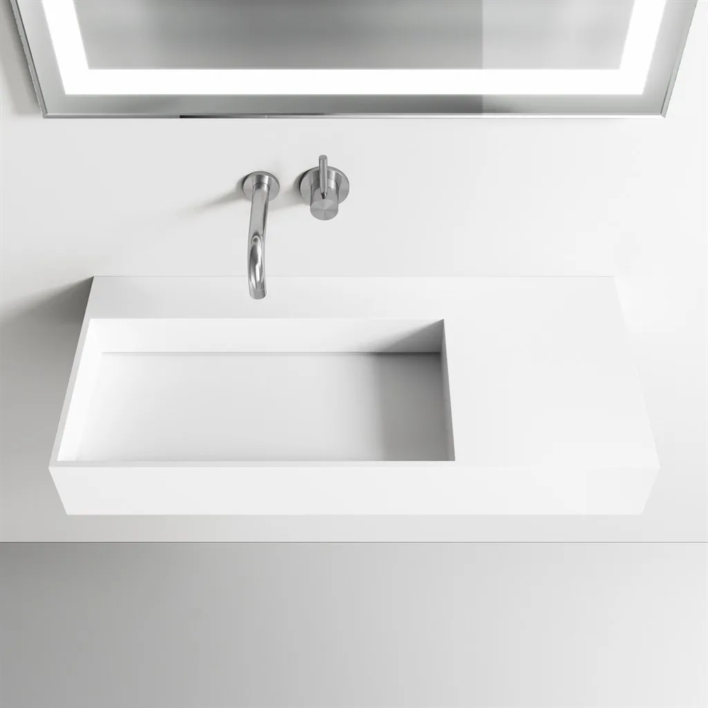 Kubo Inside 90L - Handfat, mattvitt SolidTec®