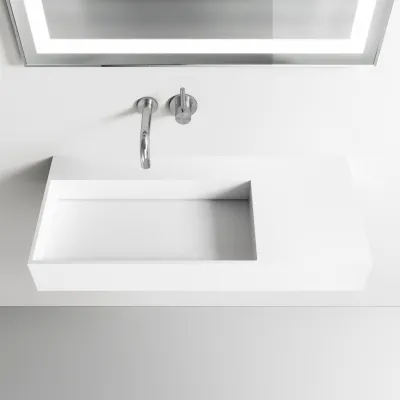 Kubo Inside 90L - Handfat, mattvitt SolidTec®
