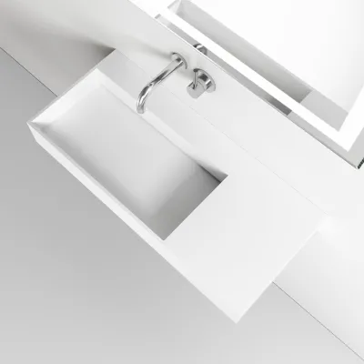 Kubo Inside 90L - Handfat, mattvitt SolidTec®