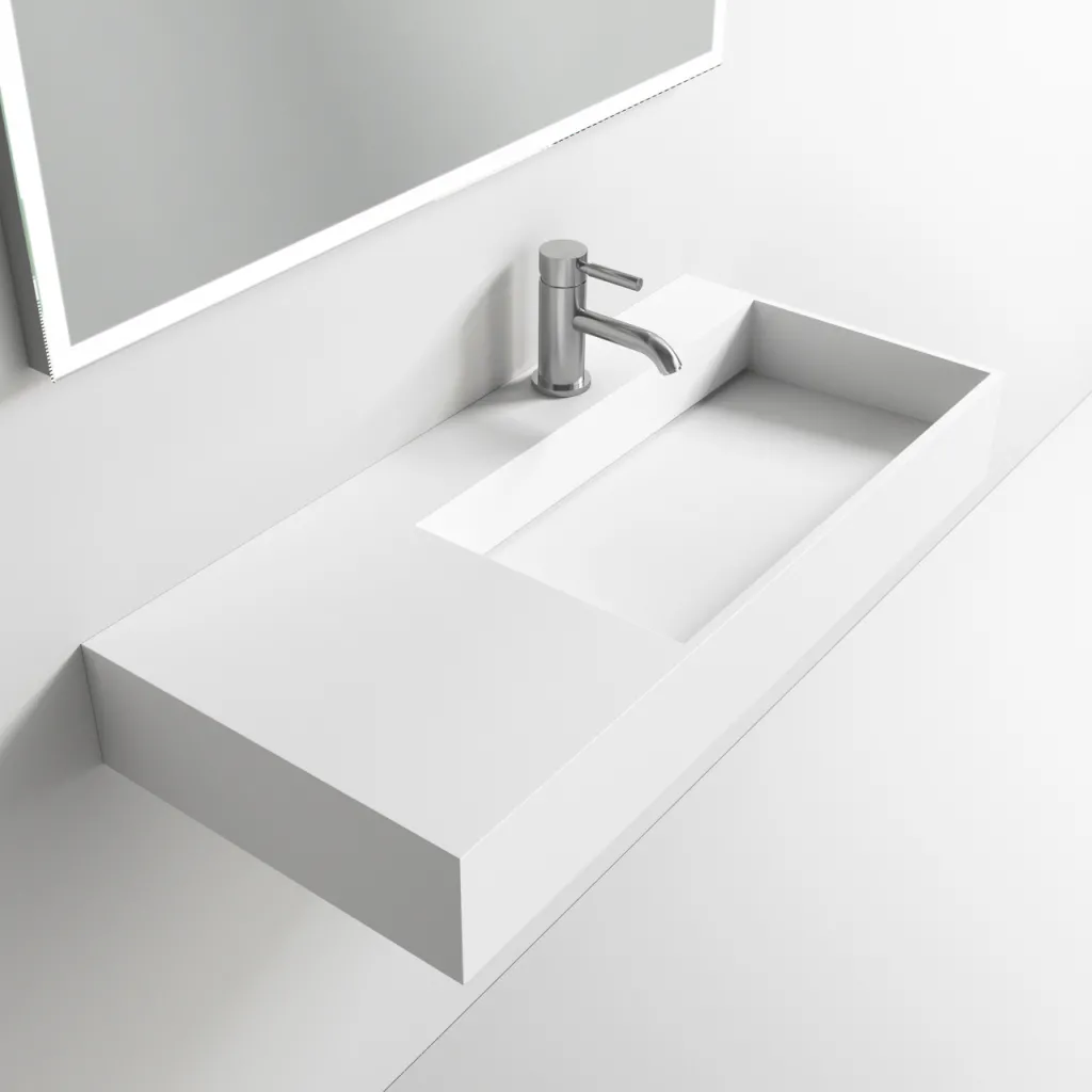 Kubo Inside 90R - Handfat, mattvitt SolidTec®