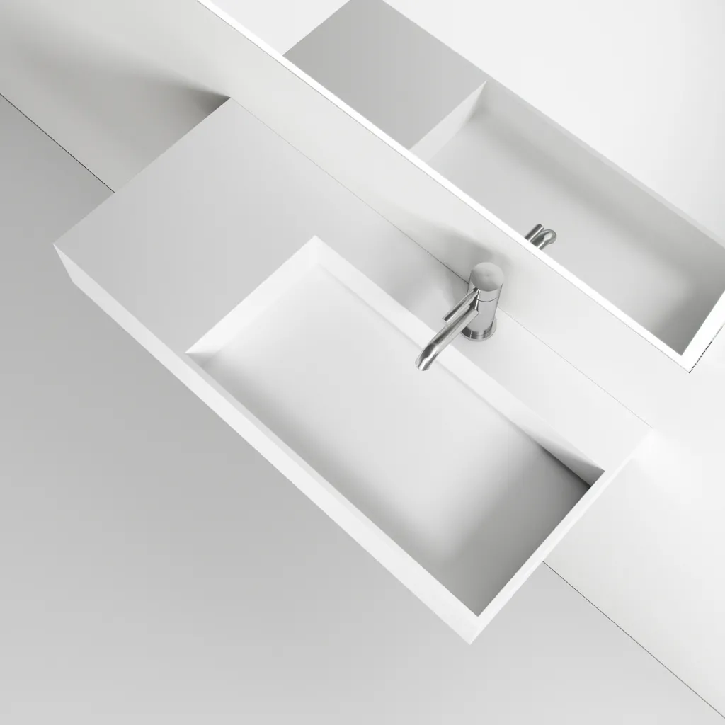 Kubo Inside 90R - Handfat, mattvitt SolidTec®