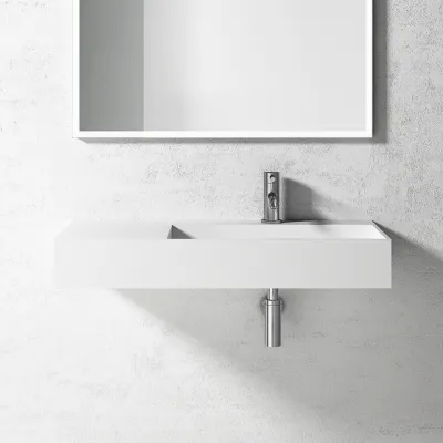 Kubo Inside 90R - Handfat, mattvitt SolidTec®