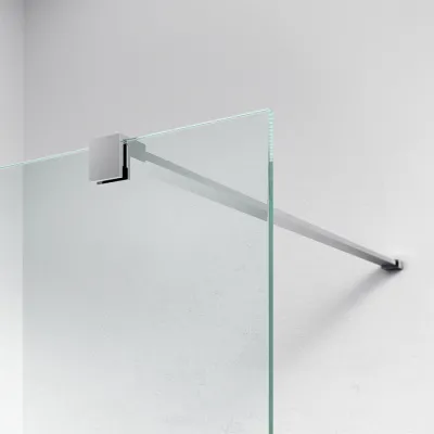 Minimalism M140DA - Duschvägg 8mm, 140x200h, Easy Clean