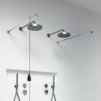 Minimalism M140DA - Duschvägg 8mm, 140x200h, Easy Clean