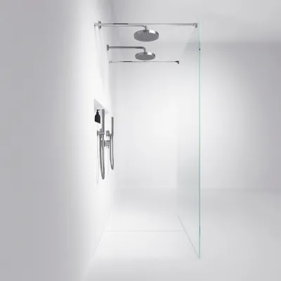 Minimalism M140DA - Duschvägg 8mm, 140x200h, Easy Clean