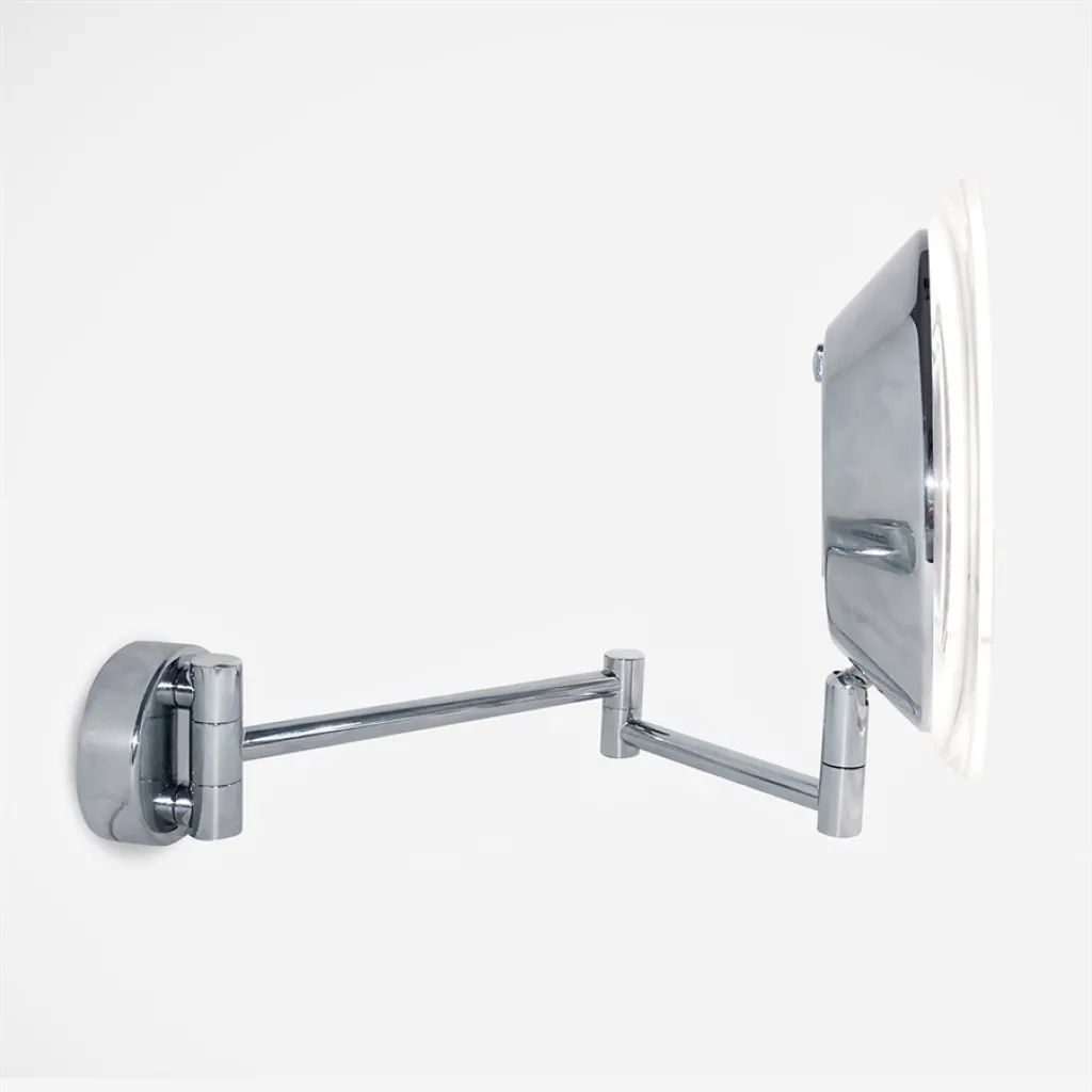 Pure - X5 LED-sminkspegel, krom