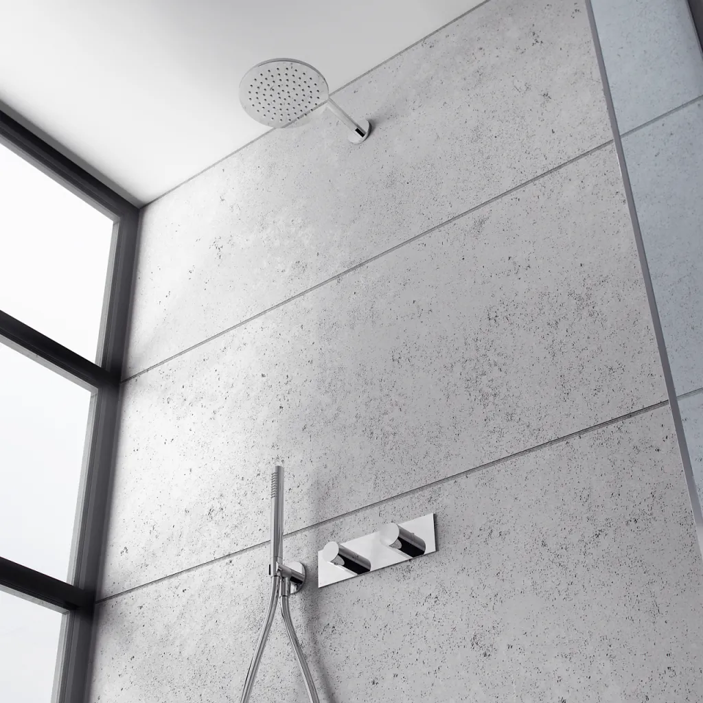 Nostromo A12 Rain DeLuxe - Ø20 Termostatiskt duschset, Krom