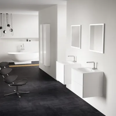 Kubic Light Dimmable 60x60 - LED-spegel med färgjustering