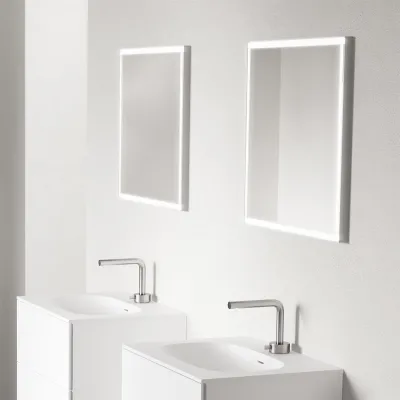 Kubic Light Dimmable 60x60 - LED-spegel med färgjustering