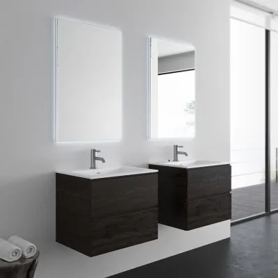 Chic Back Light - 90x60 cm effektspegel