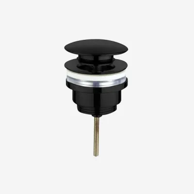 ArkiLife® ABV03 - Universal Clic Clac bottenventil, mattsvart