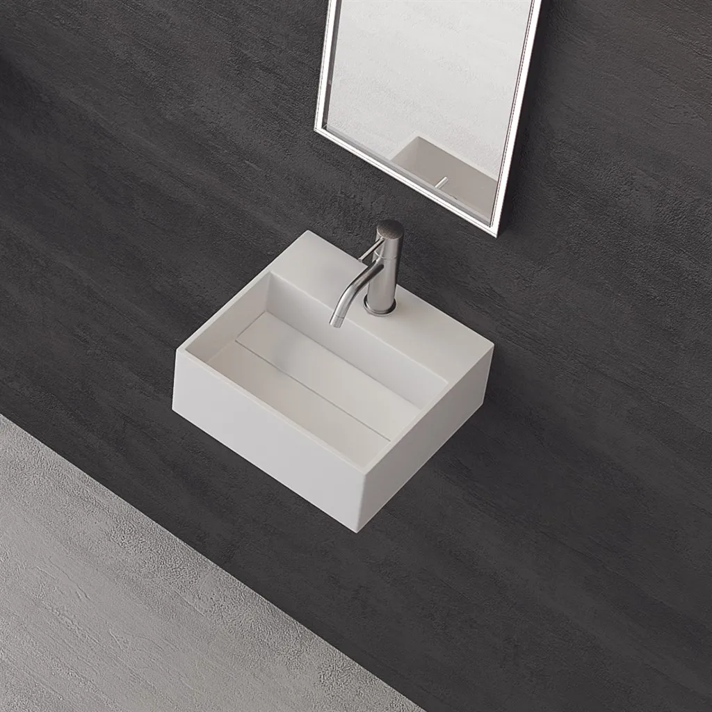 Kubo 32 - 32x30, Massiv Matt Vit SolidTec®