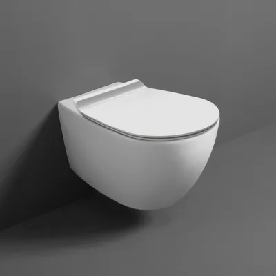 Vignoni VI18 Væghængt Toilet - Vit