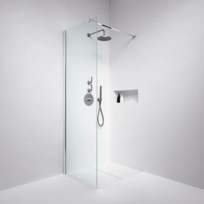 Minimalism M70W - Duschvägg 8 mm, 67,5x200h, Easy Clean