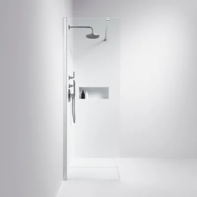 Minimalism M70W - Duschvägg 8 mm, 67,5x200h, Easy Clean