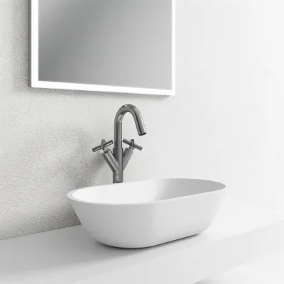 Mood One 55 - 55x32 Handfat, Matt vit SolidTec®