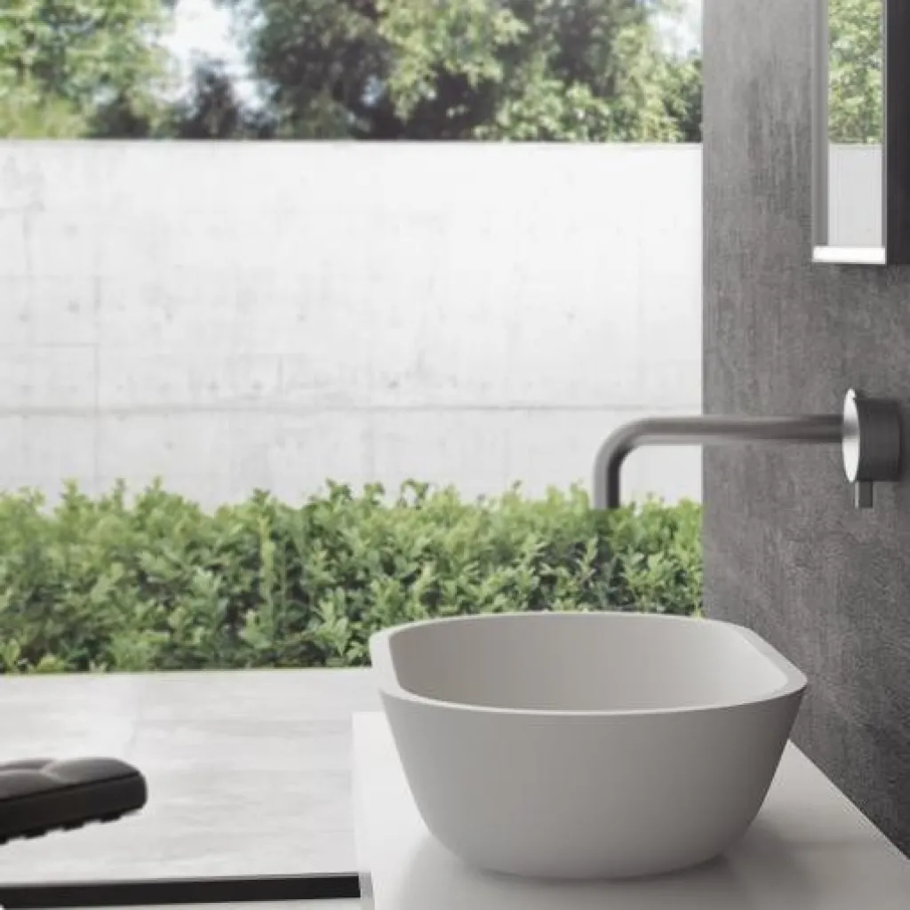 Mood One 55 - 55x32 Handfat, Matt vit SolidTec®