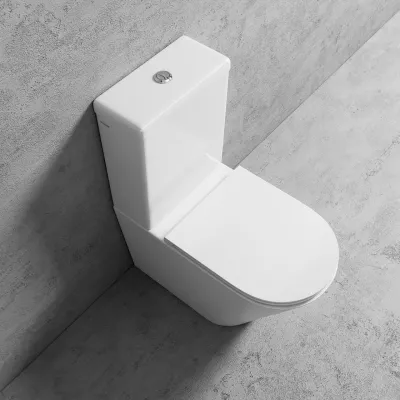 Urban Chic UC09 - Toalett med Geberit vattenspar dubbel. skölj, Vit