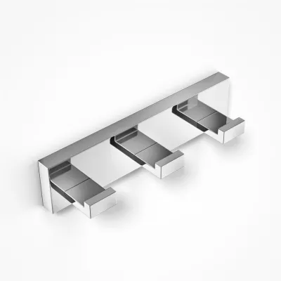 Mond M3 - Klädhängare m/3 krokar, Krom
