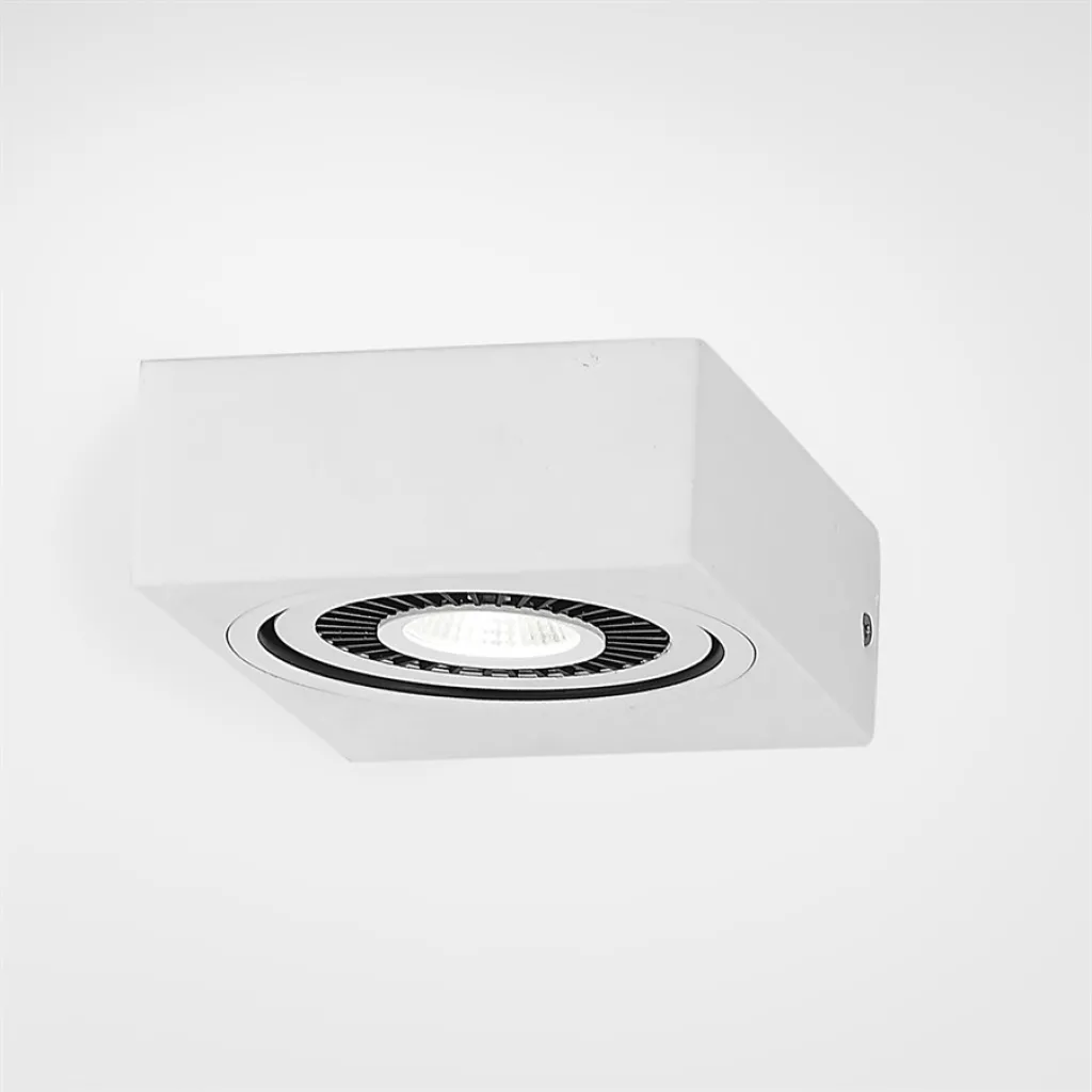 Brick 01 - LED-vägglampa, vit