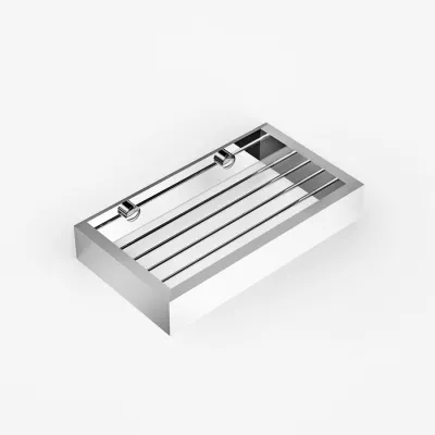 Plano P8 - Tvål/svampkorg, Krom