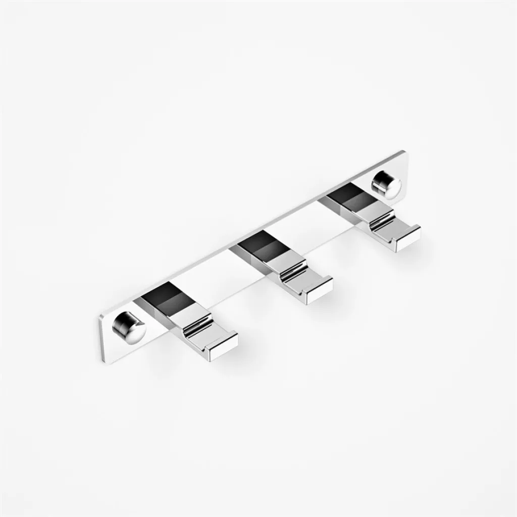 Nova N3 - Ställ med 3 krokar, Krom