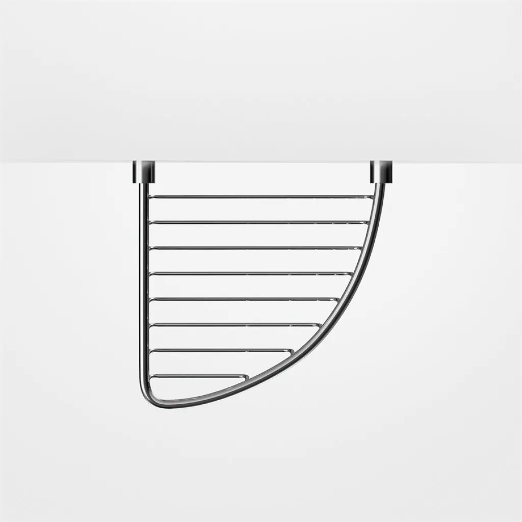 Minimalism M35 - Hörnkorg 20x20 cm. Krom