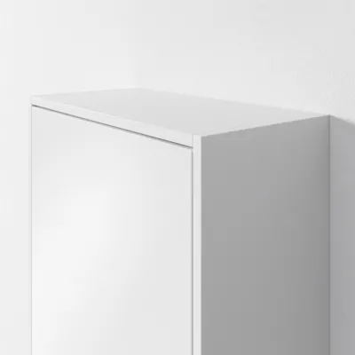 Copenhagen Block BHC4316 - 40x35x160 cm högskåp, matt vit