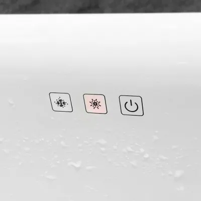 Curio Spa 170 - Wellness Spa-badkar 170x80 cm, Blank Vit