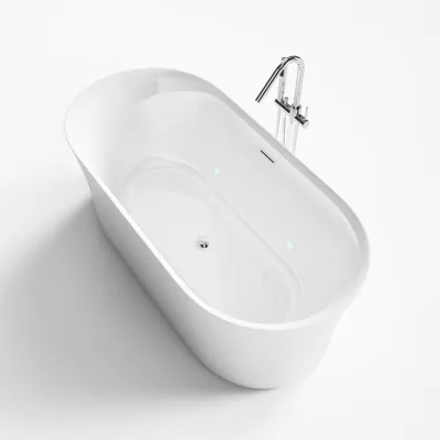 Curio Spa 170 - Wellness Spa-badkar 170x80 cm, Blank Vit