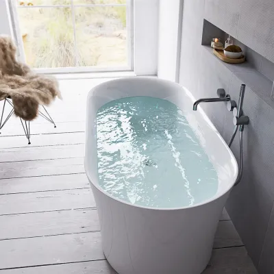 Curio Spa 170 - Wellness Spa-badkar 170x80 cm, Blank Vit