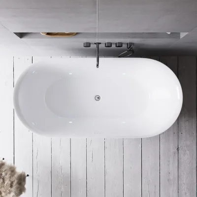 Curio Spa 170 - Wellness Spa-badkar 170x80 cm, Blank Vit
