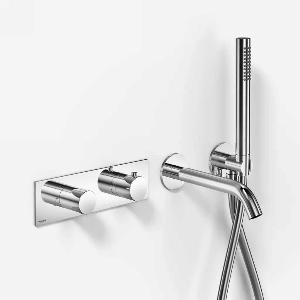 Nostromo G572B S09 - Termostat Badkar/Dusch, Krom