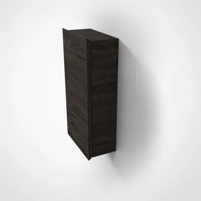 Copenhagen Front - 60x30x15 cm Väggskåp, Rökt Svart Ek