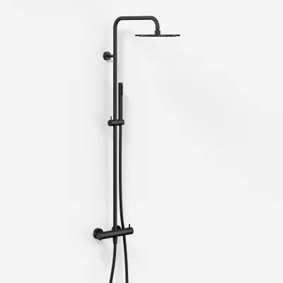 Semplice Rain DeLuxe SRL02 - SmartTerm Ø25 EasyClean, Matt svart