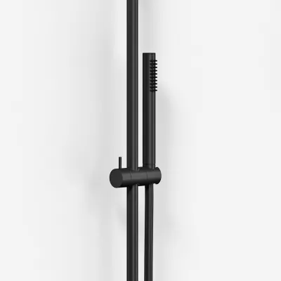 Semplice Rain DeLuxe SRL02 - SmartTerm Ø25 EasyClean, Matt svart