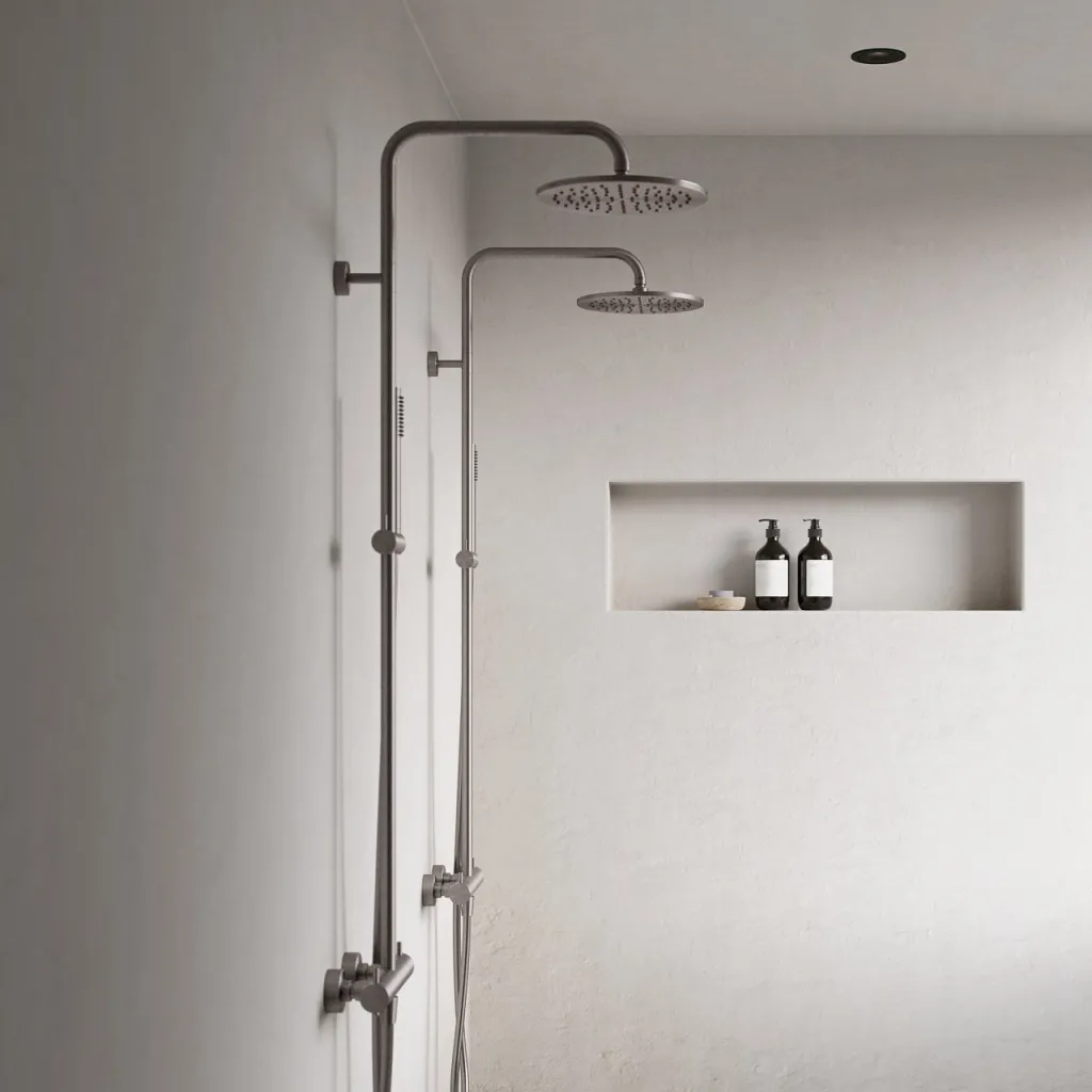 Semplice Rain DeLuxe SRL02 - SmartTerm Ø25 EasyClean, PVD borstat stål