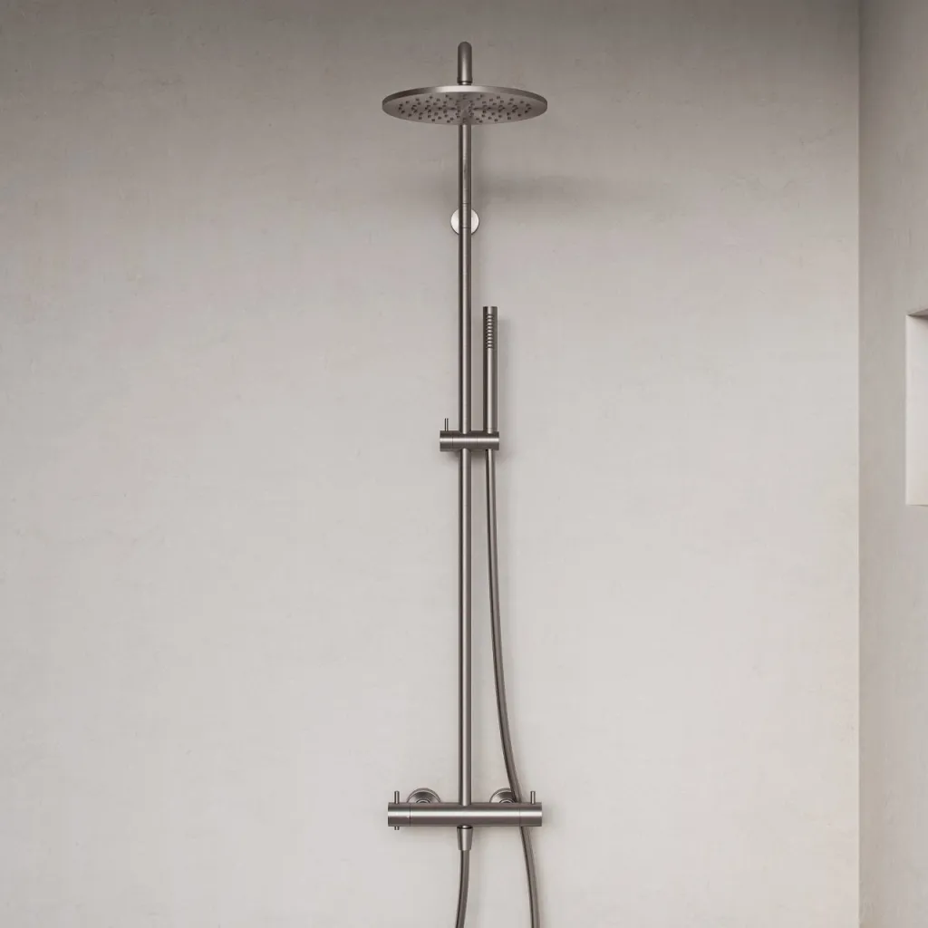 Semplice Rain DeLuxe SRL02 - SmartTerm Ø25 EasyClean, PVD borstat stål