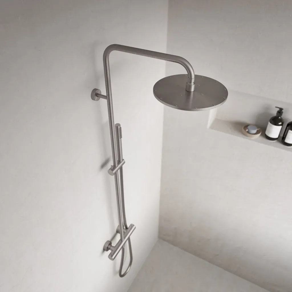 Semplice Rain DeLuxe SRL02 - SmartTerm Ø25 EasyClean, PVD borstat stål