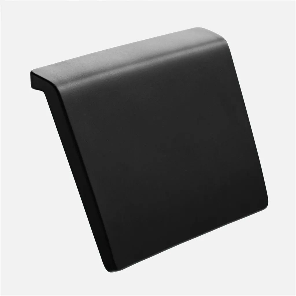 Badekarpude BKP02 - Matt svart mjuk silikon