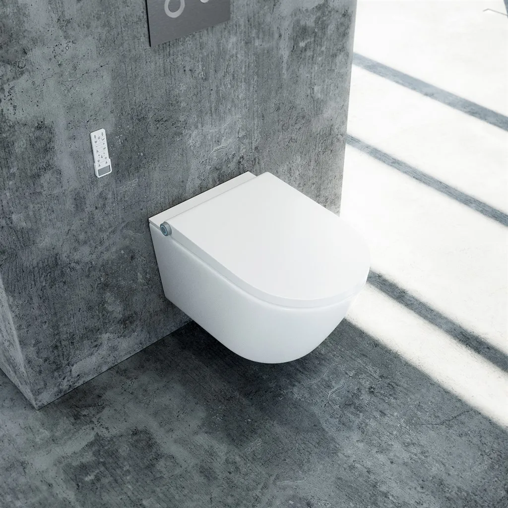 AquaLux Duschtoilet - LuxDusch bidéfunktion & soft-close sits