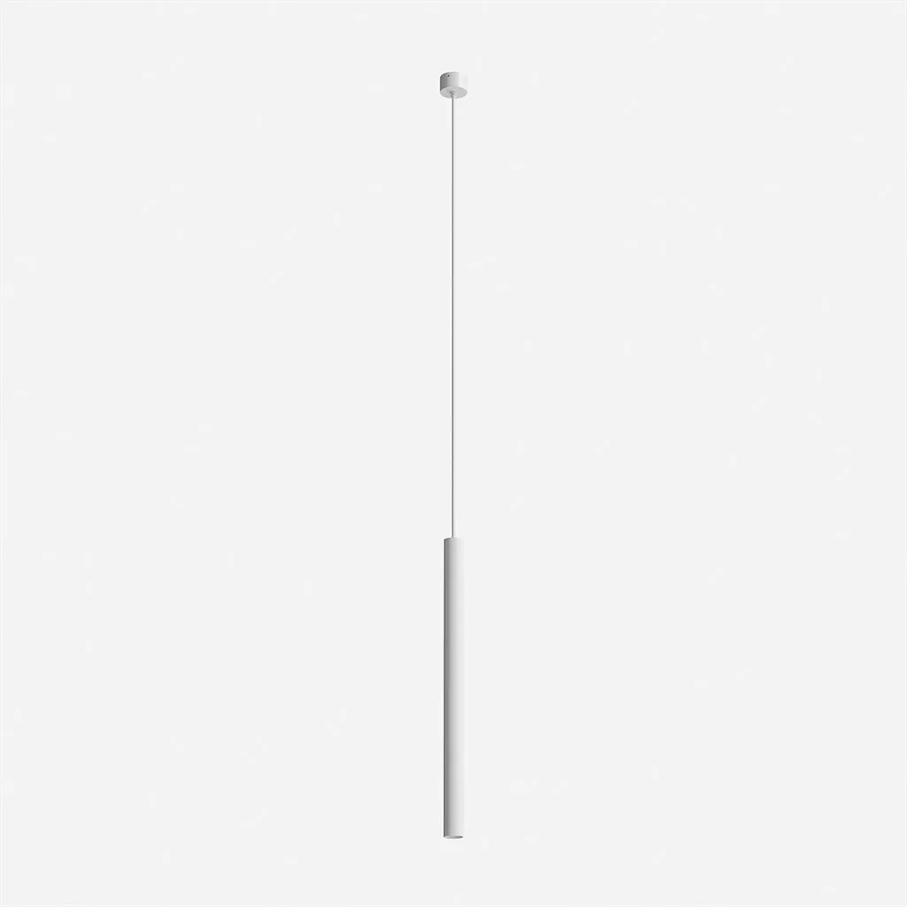 Tube Light 600 - Ø40x600 mm., LED-pendel, Matt Vit