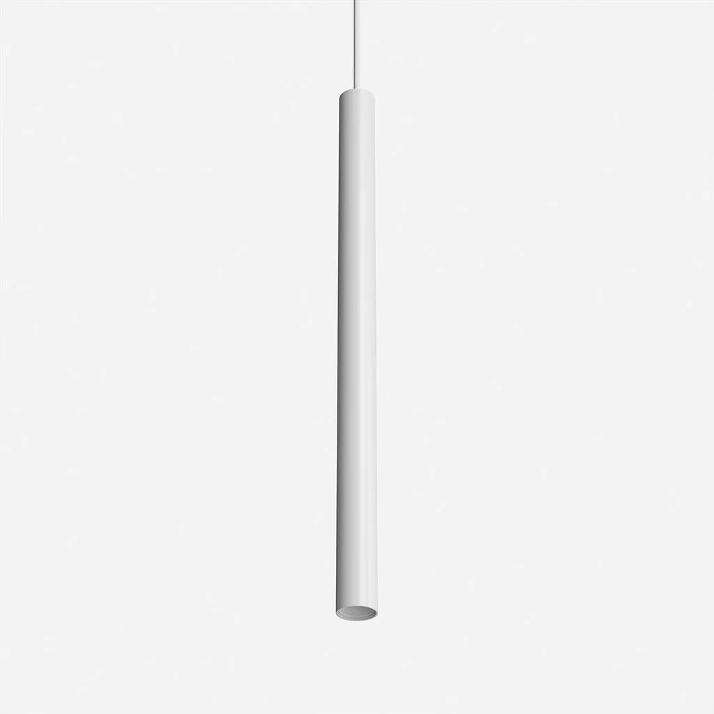 Tube Light 600 - Ø40x600 mm., LED-pendel, Matt Vit