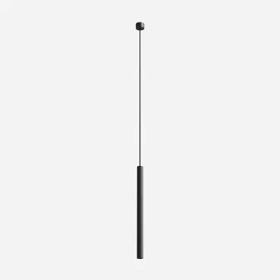 Tube Light 600 - Ø40x600 mm., LED-pendel, Matt svart