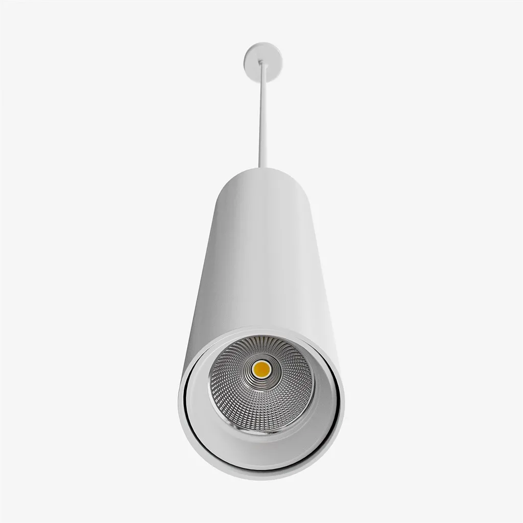 Tube Light 300XL - Ø60x300 mm., LED-pendel, Matt vit