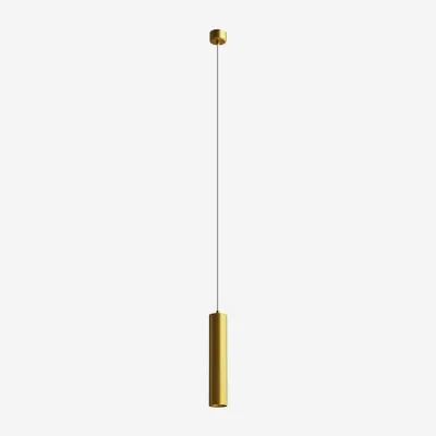Tube Light 300XL - Ø60x300 mm., LED-pendel, Matt guld