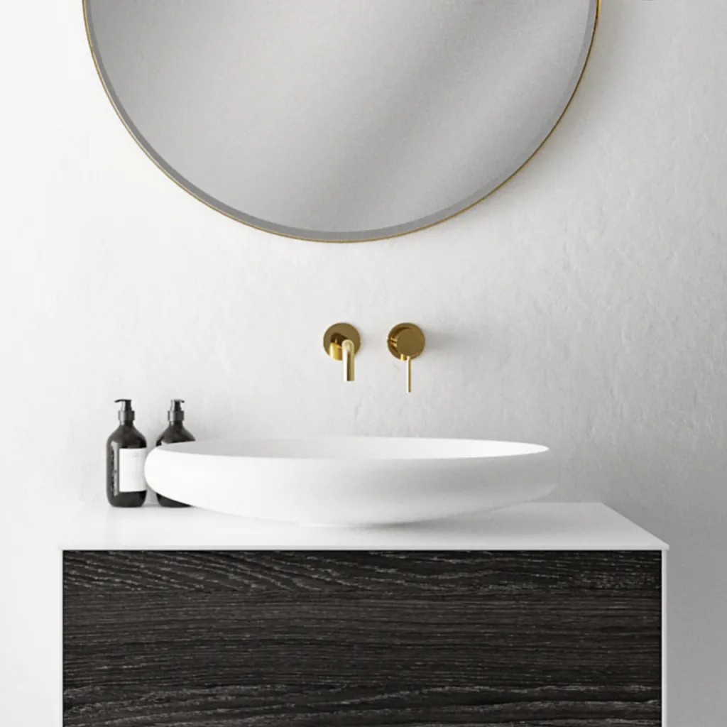 Boheme 60 - 60x40 cm Handfat - Matt Vit SolidTec®