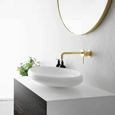 Boheme 60 - 60x40 cm Handfat - Matt Vit SolidTec®